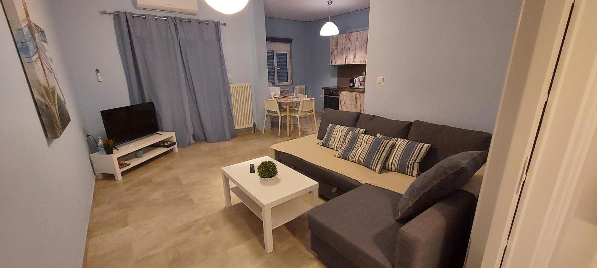 Poseidon Blue Apartment Artemida  Exterior photo